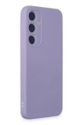 Samsung Galaxy A35 5G Uyumlu Kılıf First Silikon - Lila