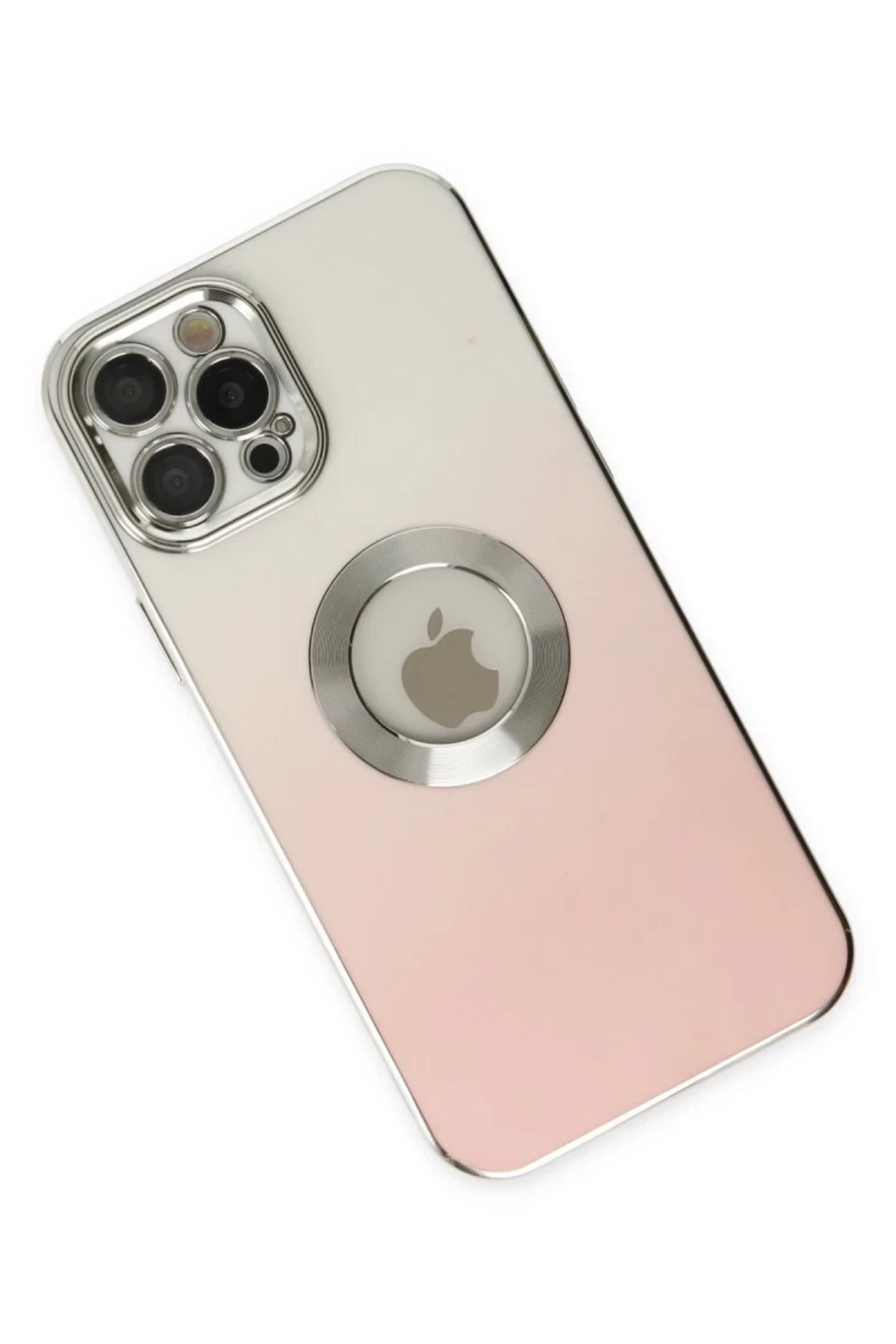 Apple iPhone 12 Pro Max Uyumlu Kılıf Best Silikon - Pembe