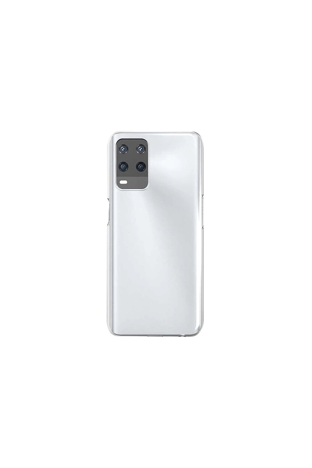Oppo A54 4G Uyumlu Kılıf Deluxe 2mm Şeffaf Silikon - Şeffaf