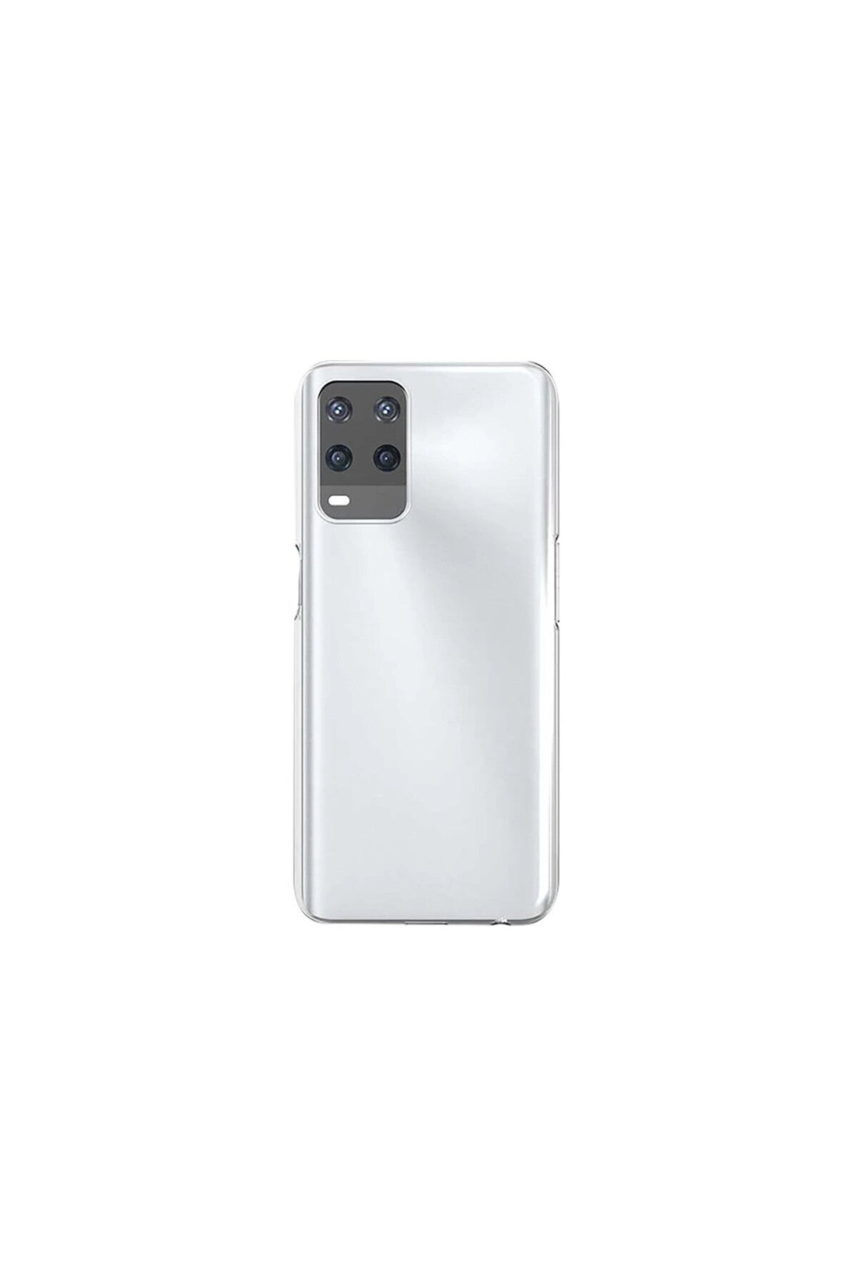 Oppo A54 4G Uyumlu Kılıf Deluxe 2mm Şeffaf Silikon - Şeffaf