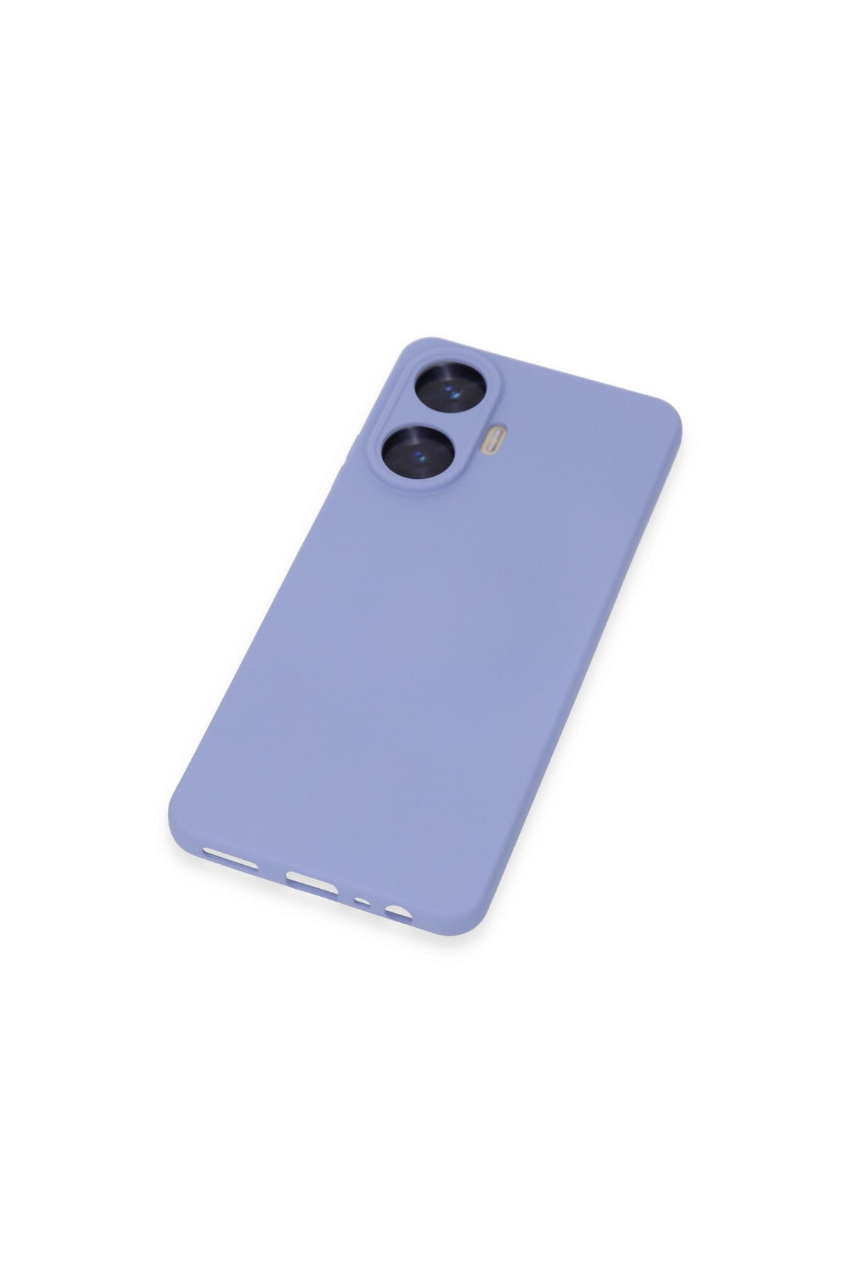 Realme C55 Uyumlu Kılıf Nano içi Kadife Silikon - Lila