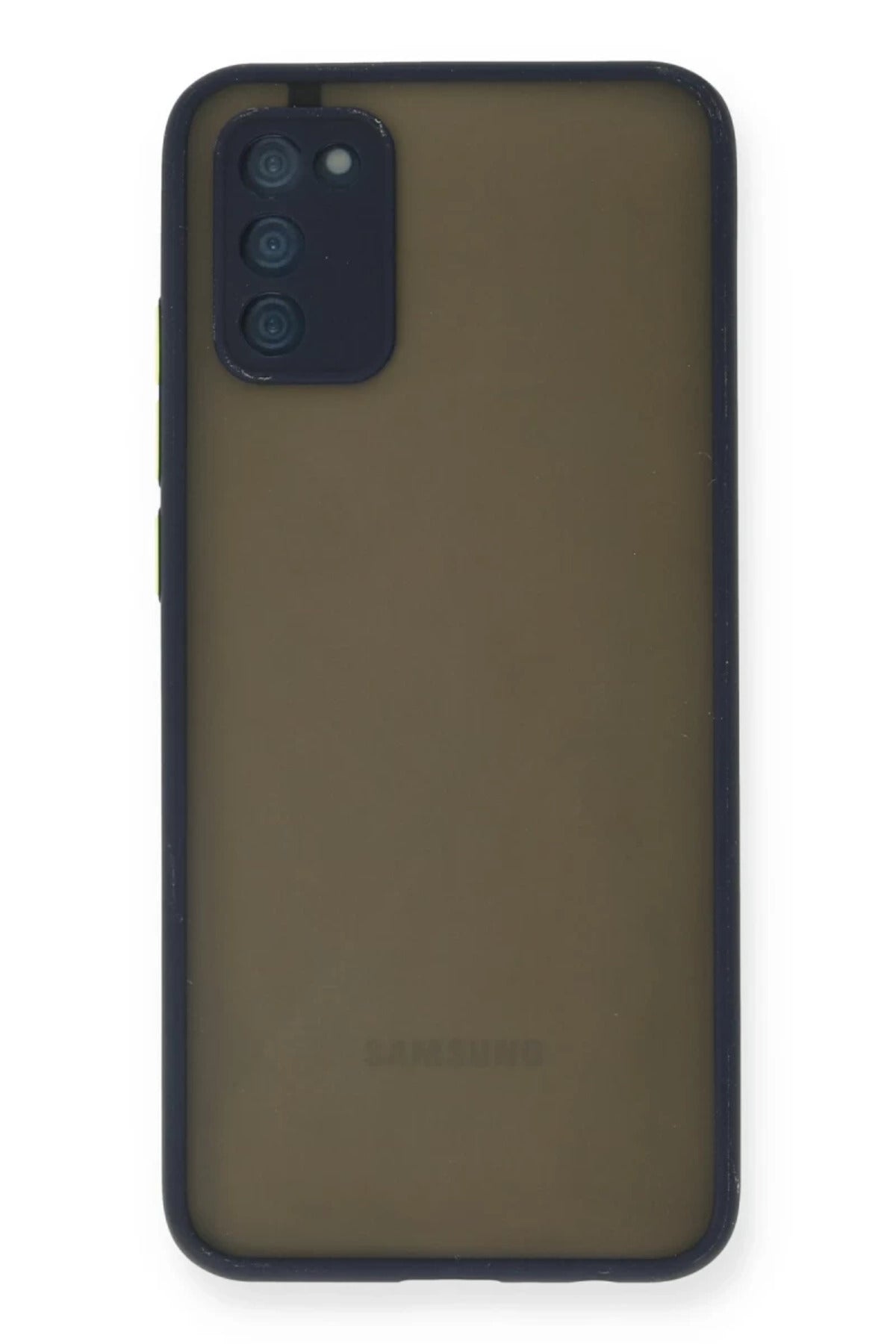 Samsung Galaxy A02S Uyumlu Kılıf Montreal Silikon Kapak - Lacivert