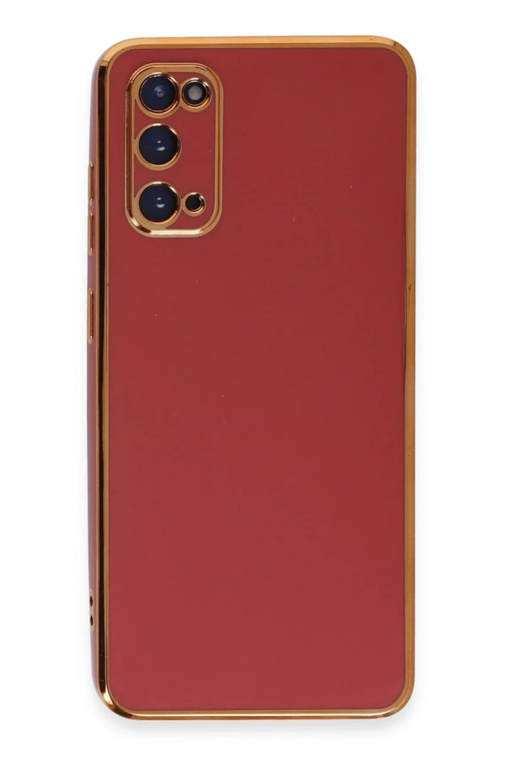 Samsung Galaxy S20 Uyumlu Kılıf Volet Silikon - Kırmızı