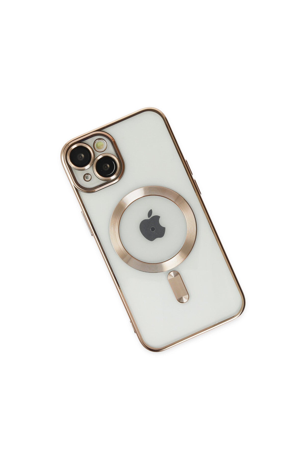 Apple iPhone 14 Plus Uyumlu Kılıf Kross Magneticsafe Kapak - Gold