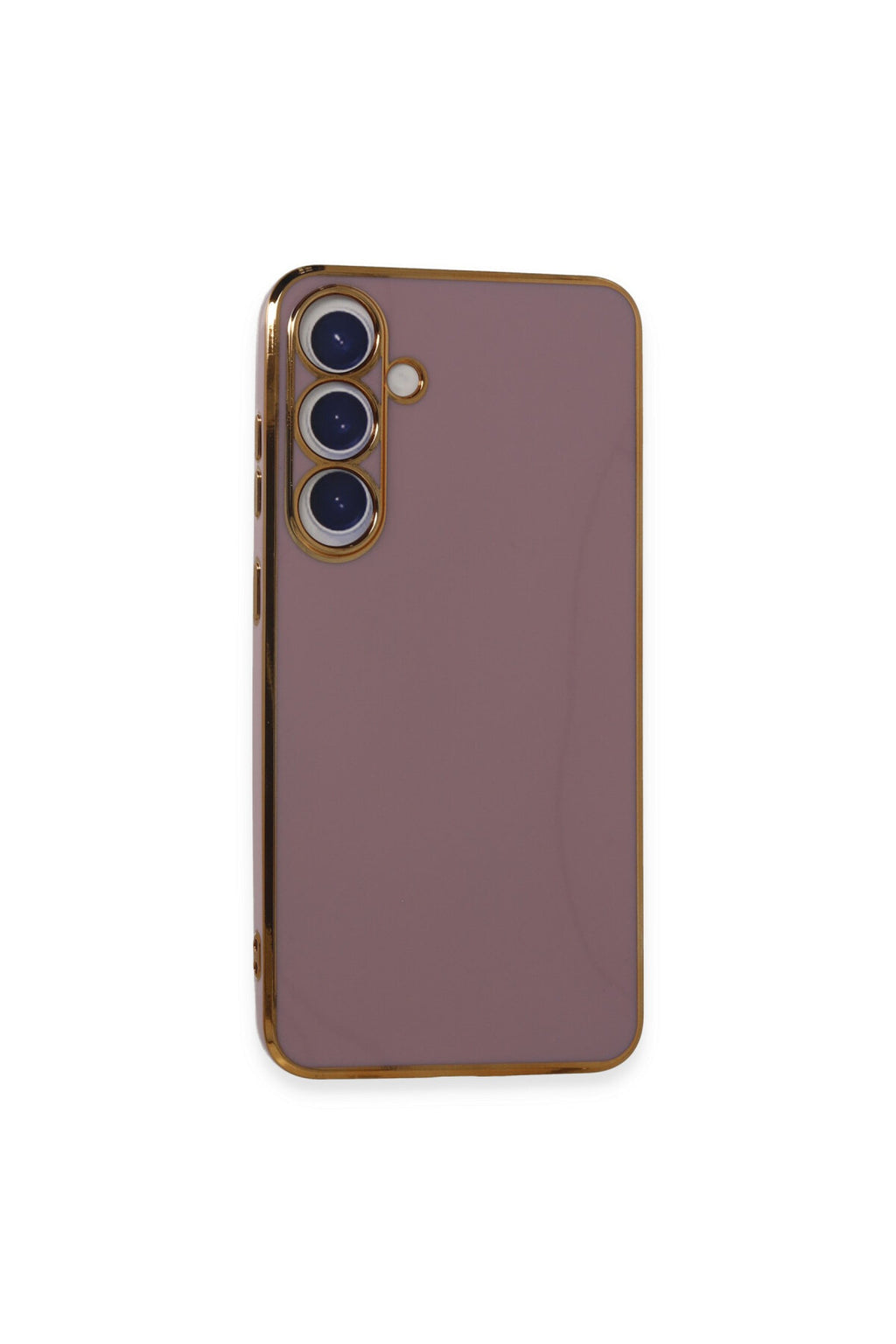 Samsung Galaxy S24 Uyumlu Kılıf Volet Silikon - Mor