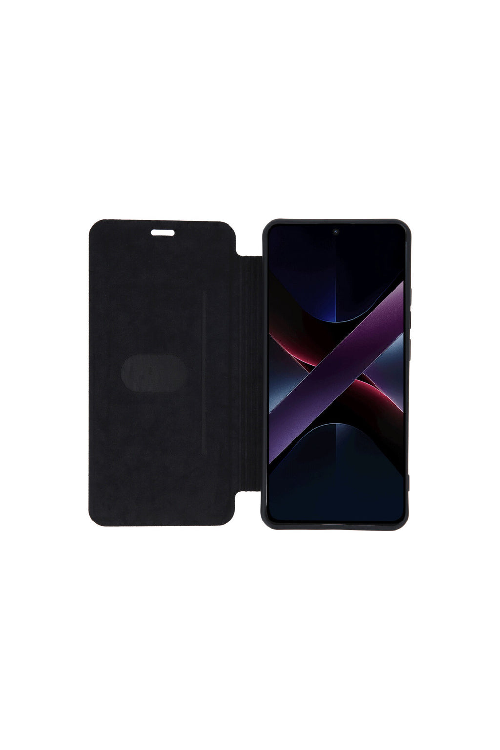 Xiaomi Poco X7 Pro Uyumlu Kılıf Flip Cover - Siyah