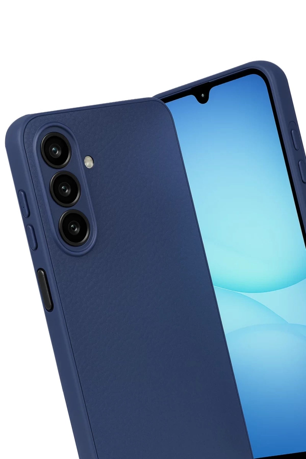 Samsung Galaxy A17 5G Uyumlu Thermax Silikon Kılıf - Lacivert