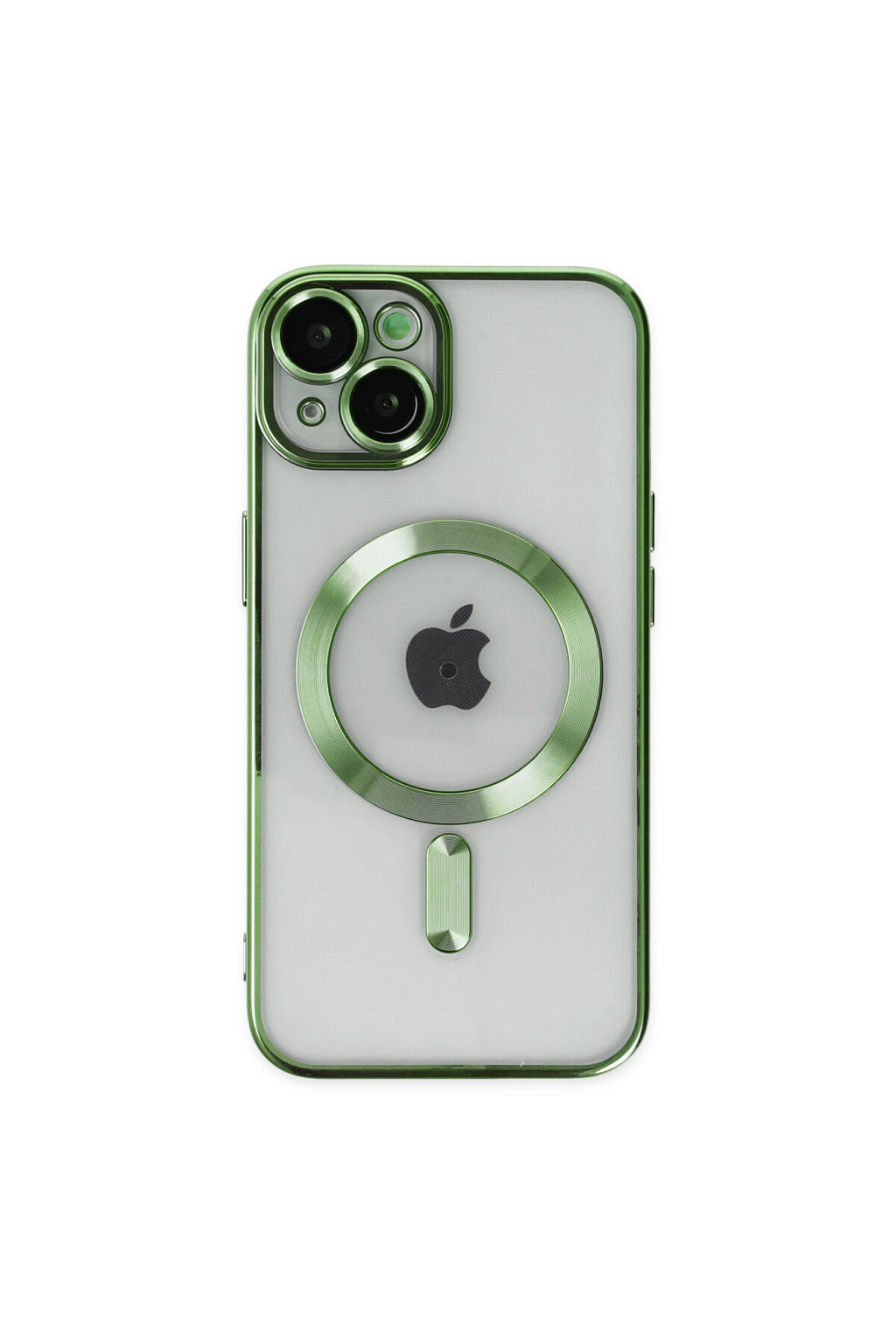 Apple iPhone 14 Uyumlu Kılıf Kross Magneticsafe Kapak - Koyu Yeşil