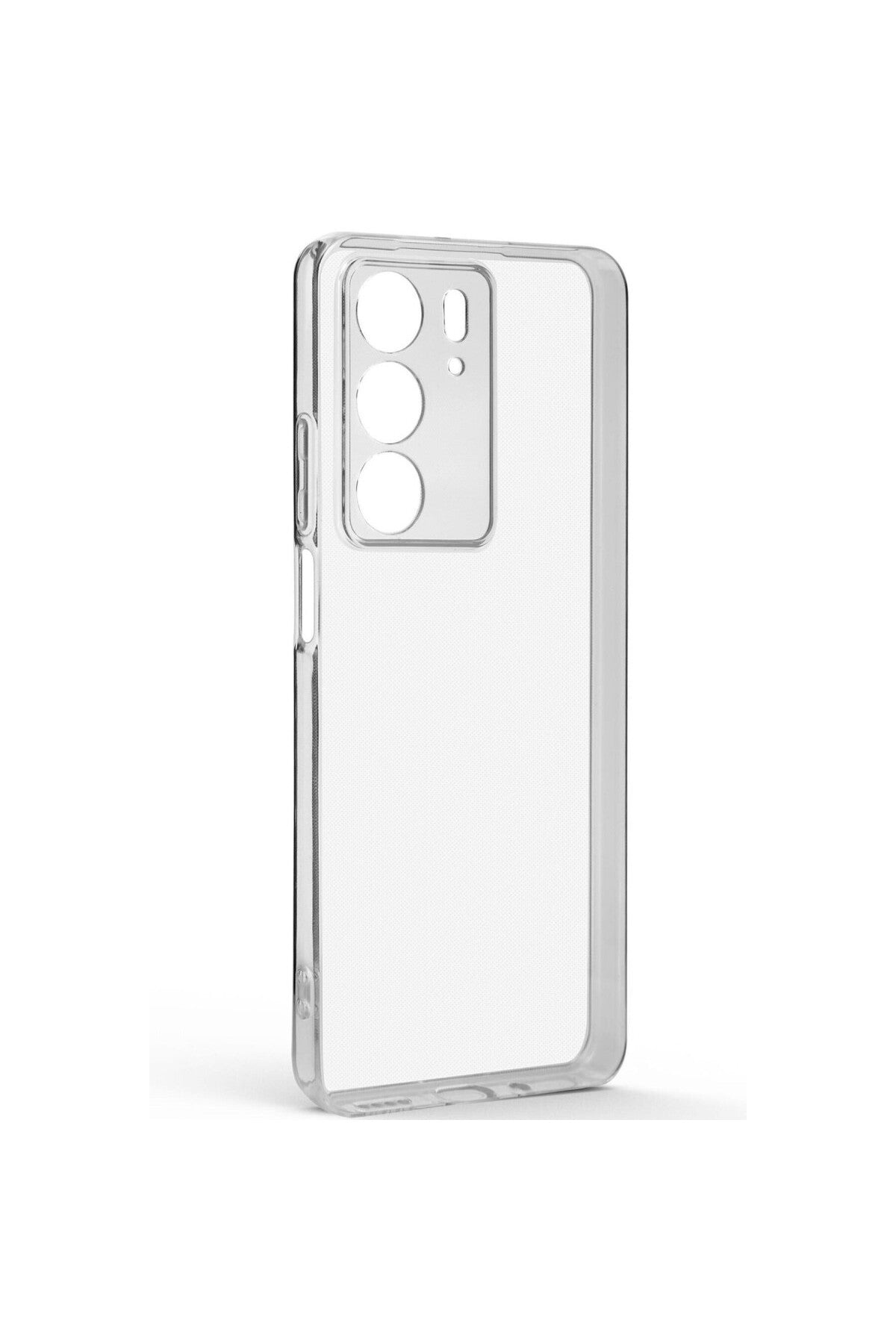 Realme C75 Uyumlu Kılıf Lüx Şeffaf Silikon