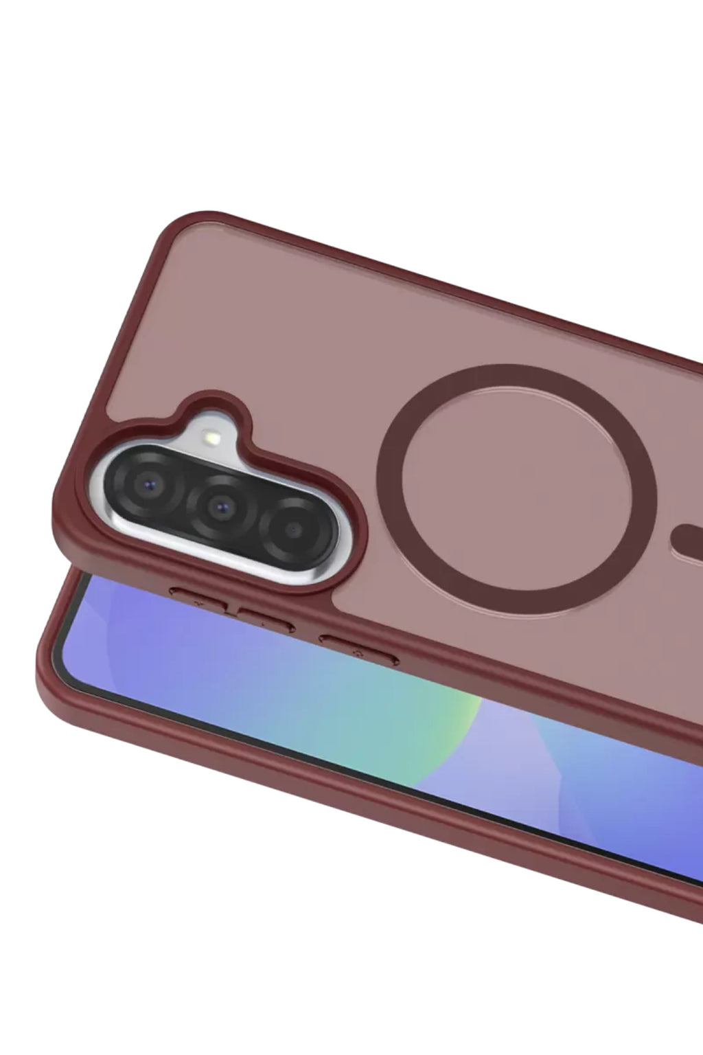 Joko Samsung Galaxy A17 5G Uyumlu Jota Magsafe Kapak - Bordo
