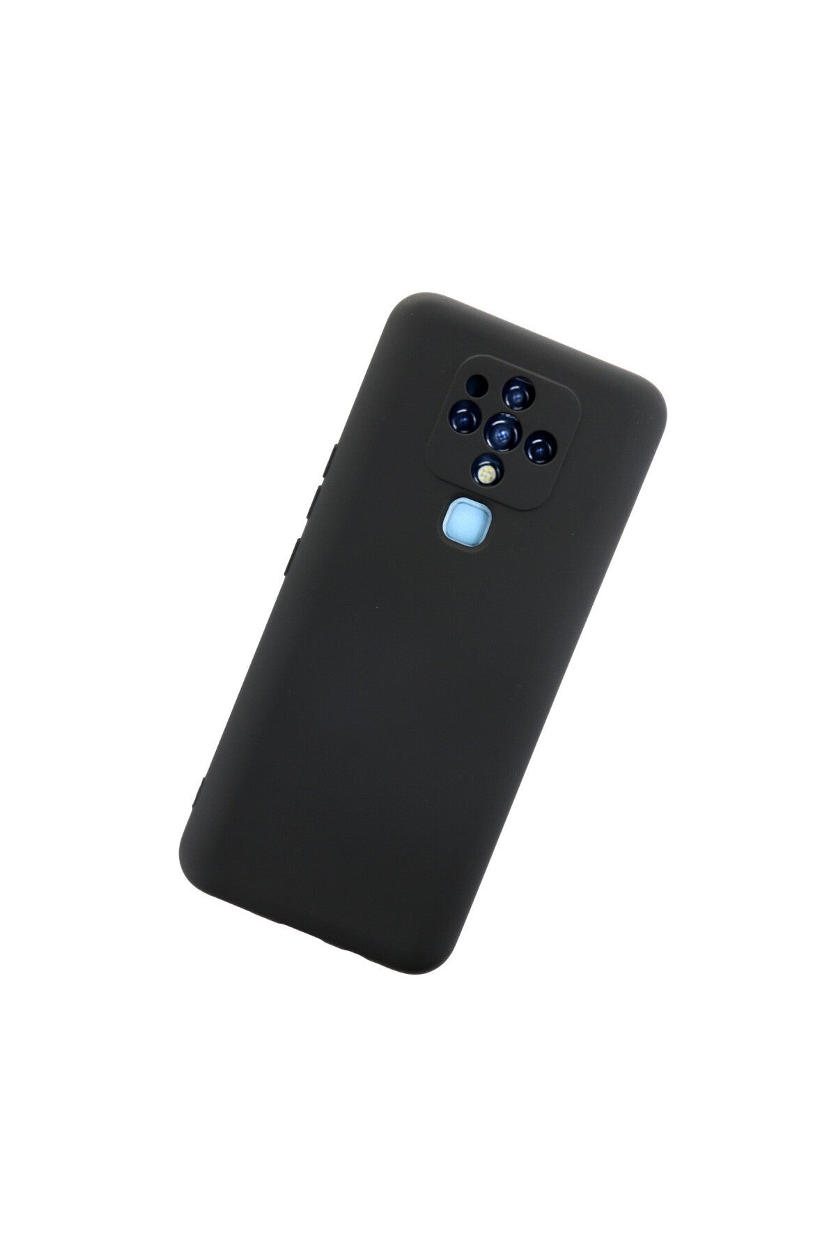 Tecno Camon 16 Uyumlu Kılıf Nano içi Kadife Silikon - Siyah