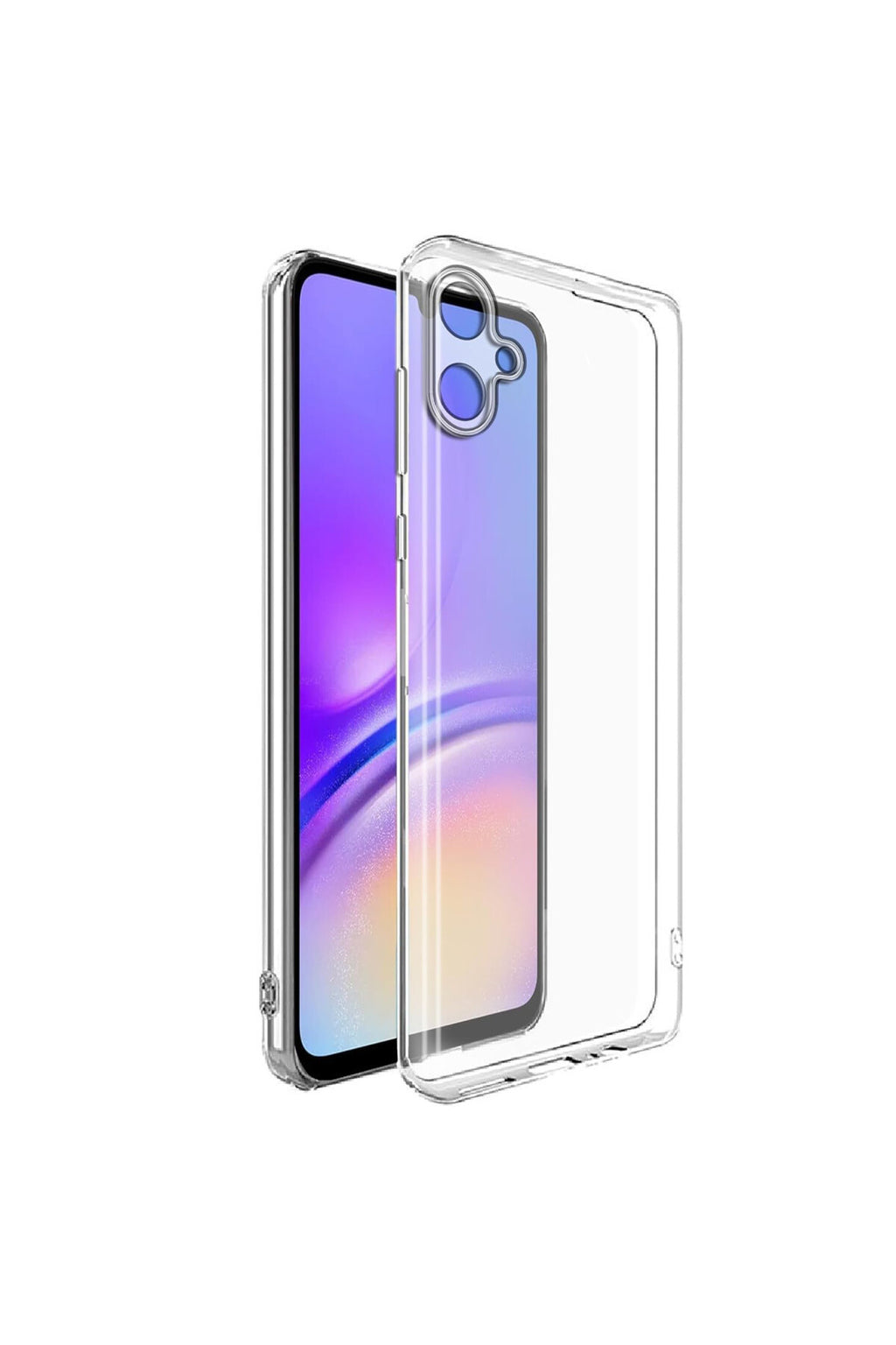 Samsung Galaxy A07 4G Uyumlu Lüx Şeffaf Silikon - Şeffaf