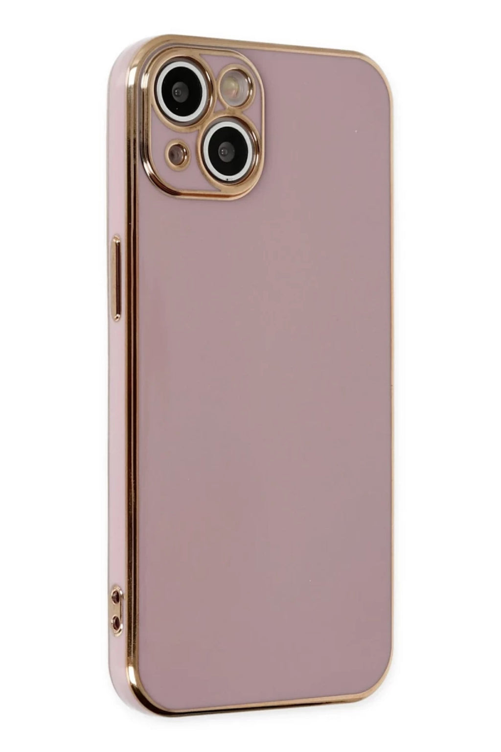 Apple iPhone 14 Uyumlu Kılıf Volet Silikon - Mor