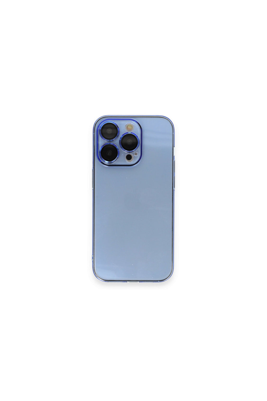Apple iPhone 14 Pro Uyumlu Kılıf Armada Lensli Kapak - Sierra Blue
