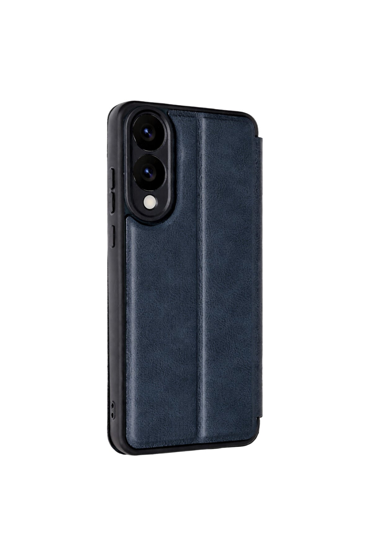 Samsung Galaxy S25 Uyumlu Edge Flip Cover - Lacivert