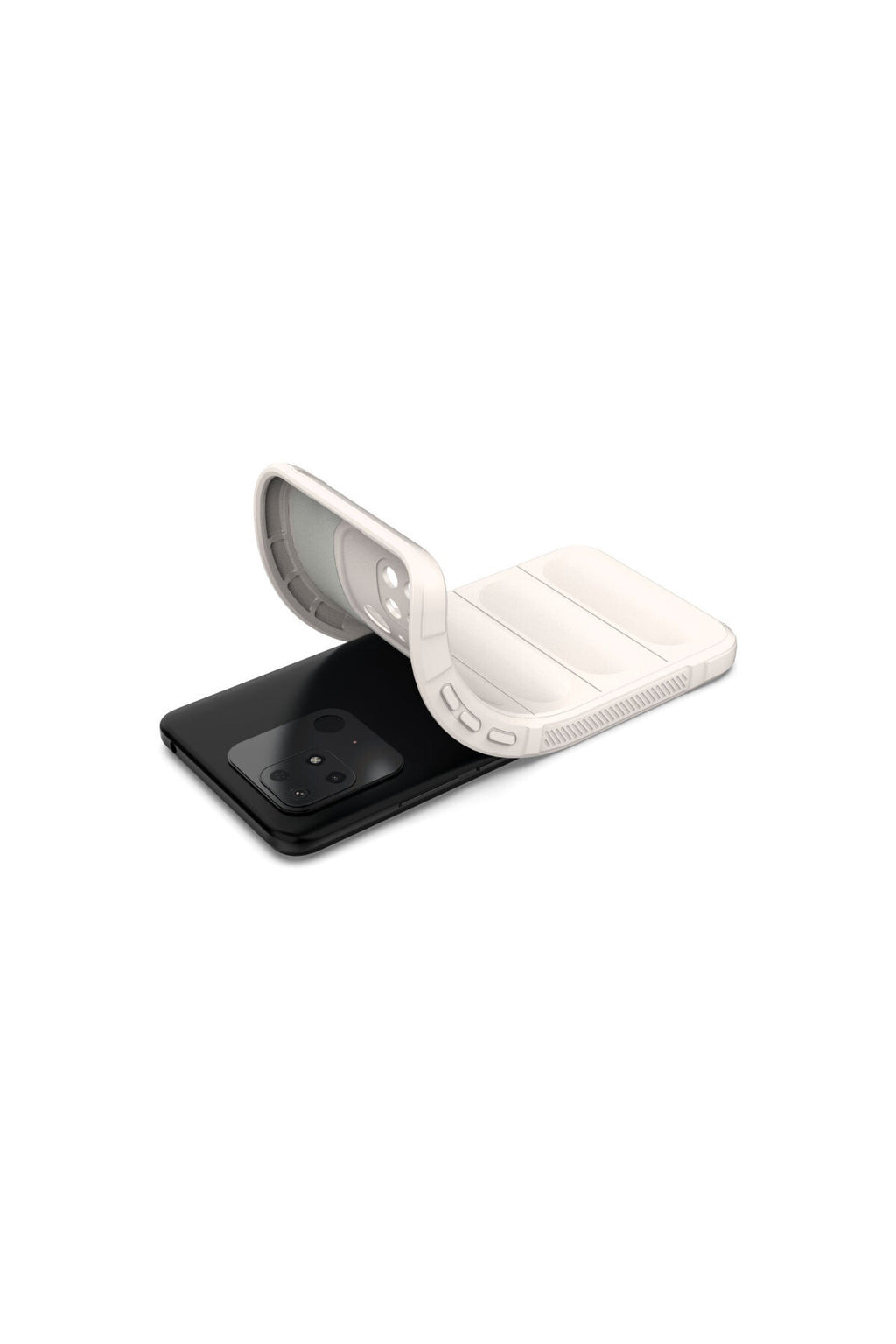 Xiaomi Redmi 10C Uyumlu Kılıf Optimum Silikon - Krem