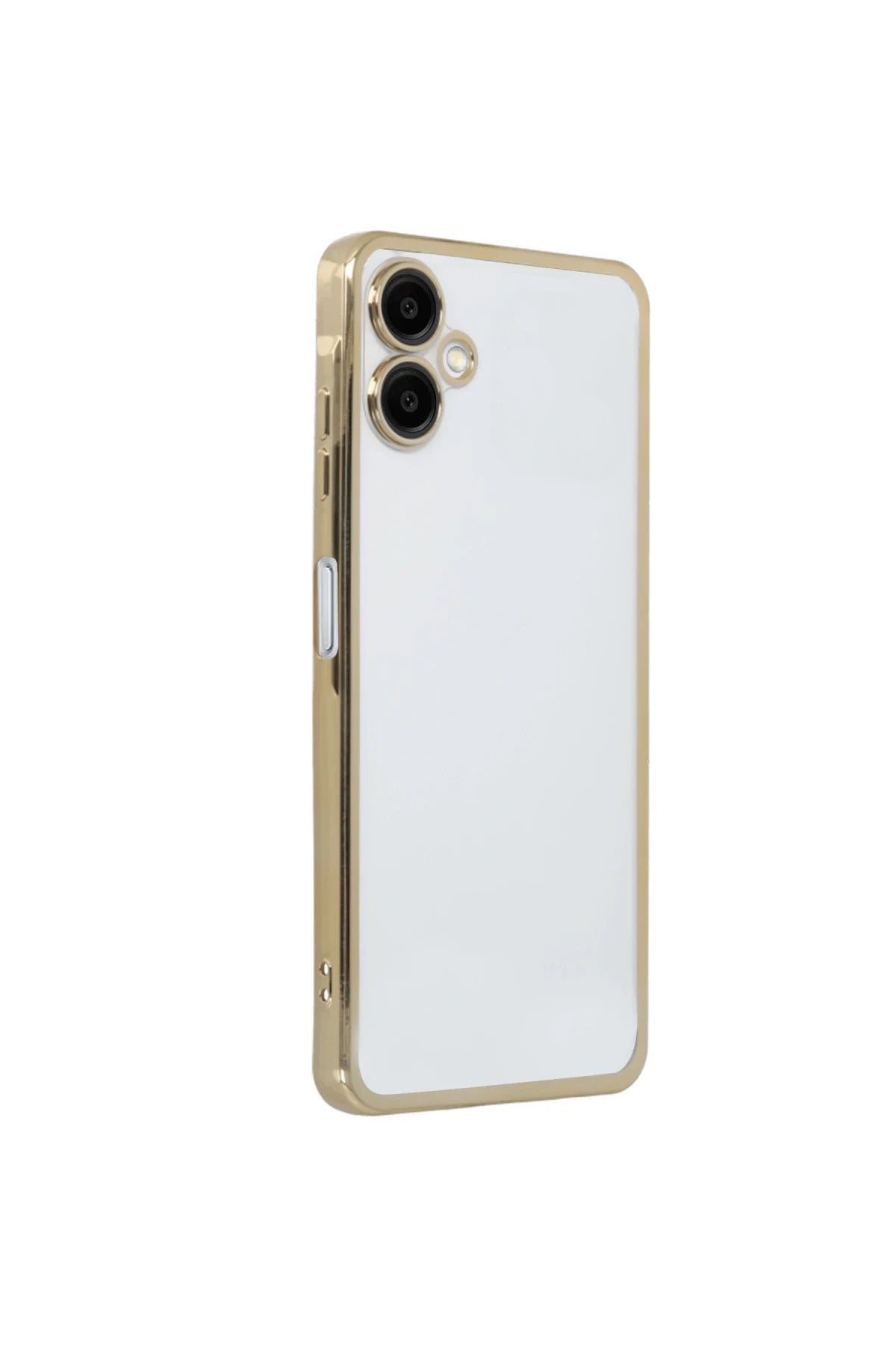 Samsung Galaxy A06 Uyumlu Kılıf Lensli Silikon - Gold