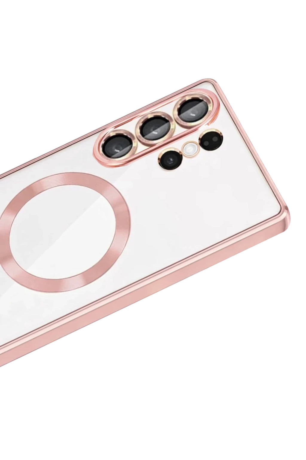 Samsung Galaxy S26 Ultra Uyumlu Kross Magneticsafe Kapak - Rose