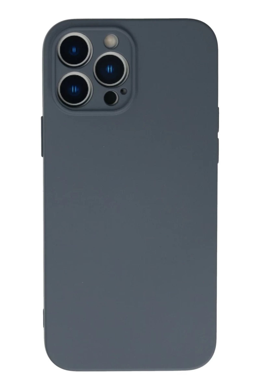 Apple iPhone 13 Pro Uyumlu Kılıf Nano içi Kadife Silikon - Gri