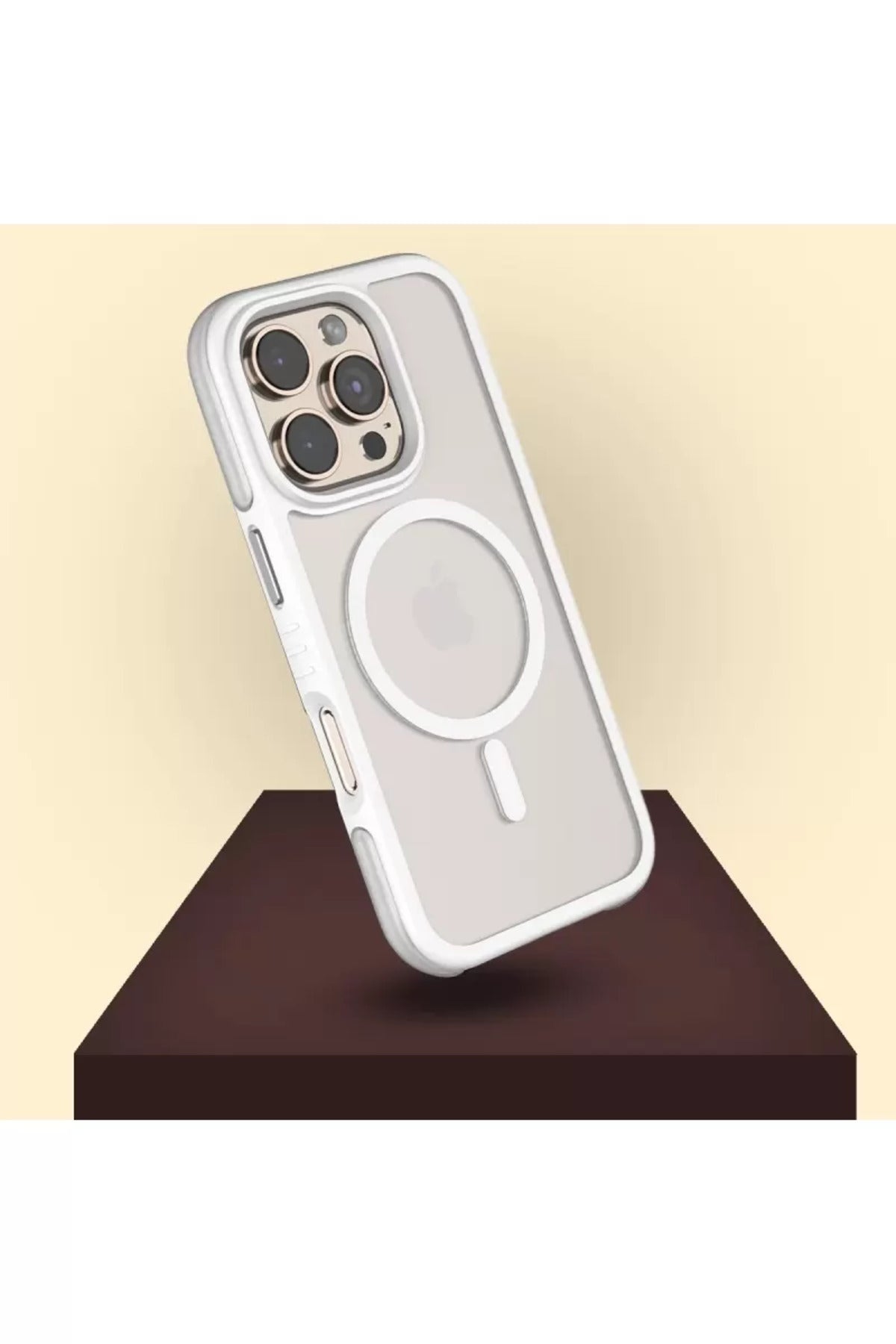 Venco Apple iPhone 16 Pro Uyumlu Orbit Magsafe Kapak - Siyah