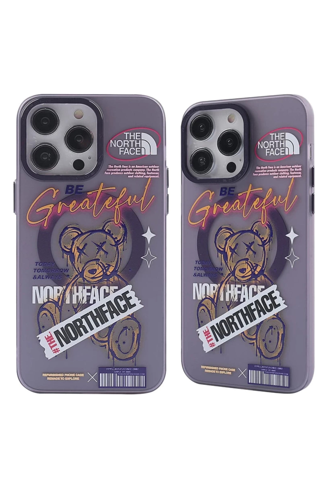 Apple iPhone 14 Pro Uyumlu Kılıf Apollo Magneticsafe Desenli Kapak - Apollo Mor - 2