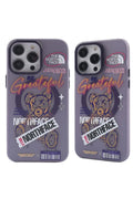 Apple iPhone 14 Pro Uyumlu Kılıf Apollo Magneticsafe Desenli Kapak - Apollo Mor - 2