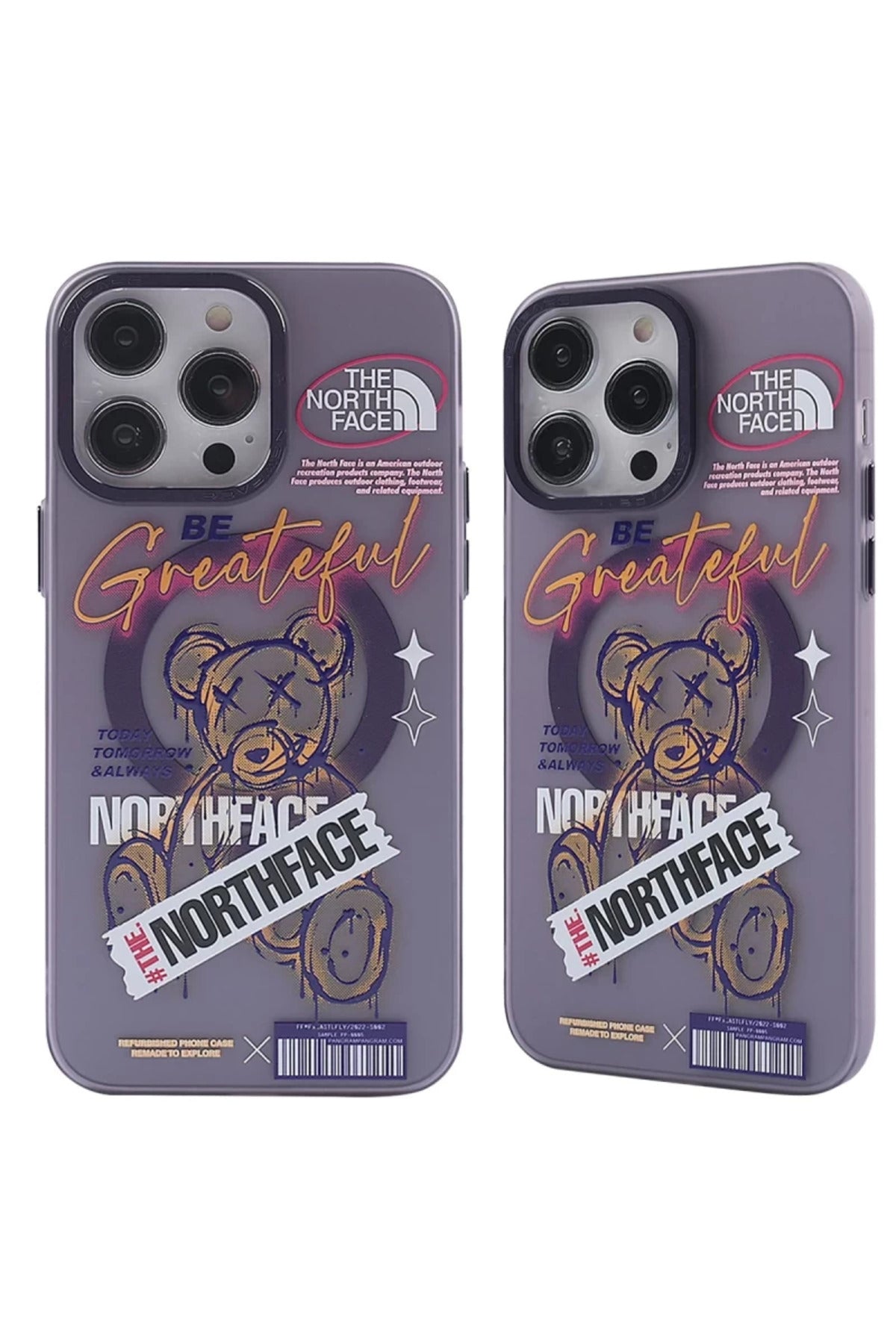 Apple iPhone 14 Pro Uyumlu Kılıf Apollo Magneticsafe Desenli Kapak - Apollo Mor - 2