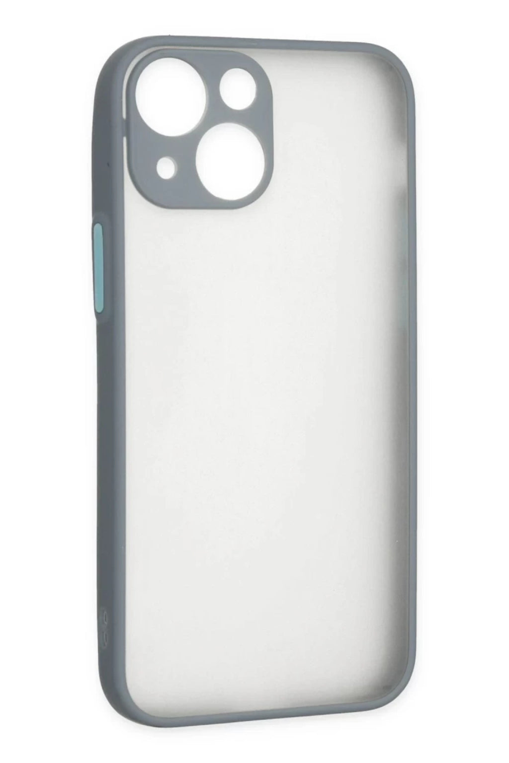 Apple iPhone 15 Plus Uyumlu Kılıf Montreal Silikon Kapak - Gri
