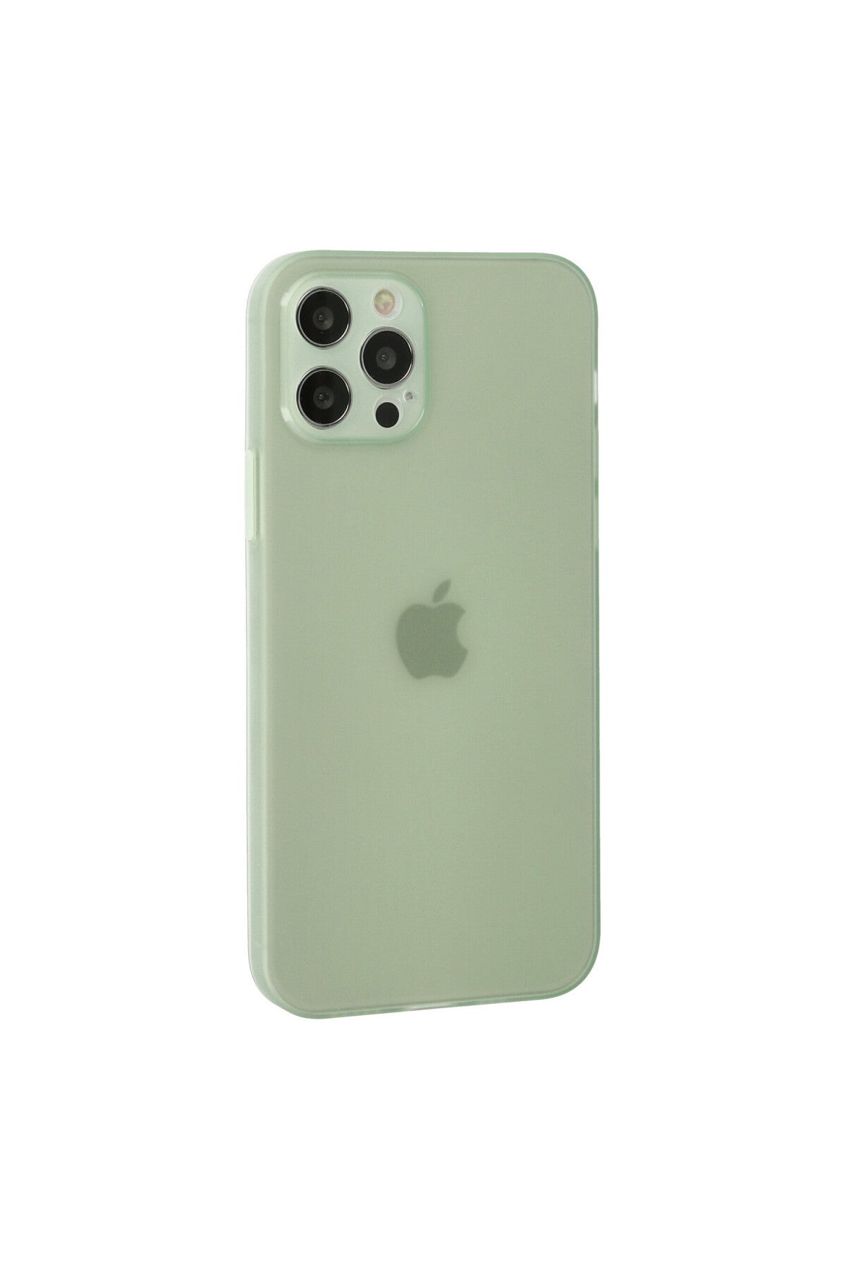 Apple iPhone 12 Pro Max Uyumlu Kılıf Puma Silikon - Açık Yeşil
