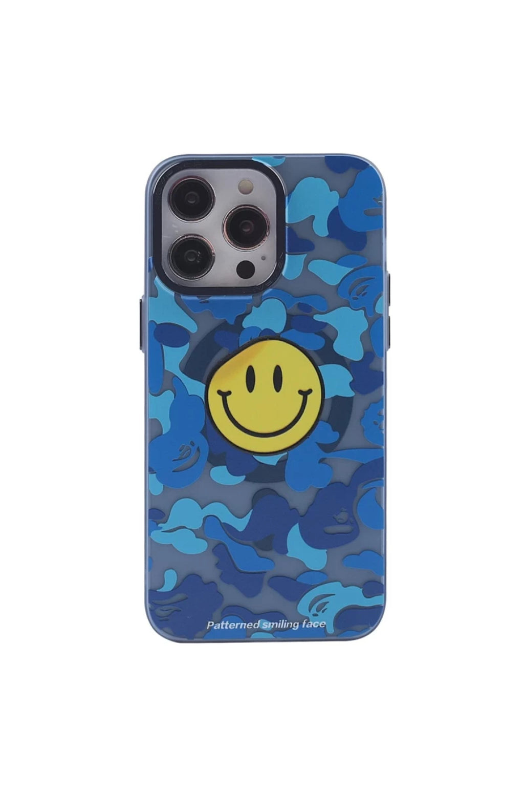 Apple iPhone 14 Pro Max Uyumlu Kılıf Apollo Magneticsafe Desenli Kapak - Apollo Mavi - 1