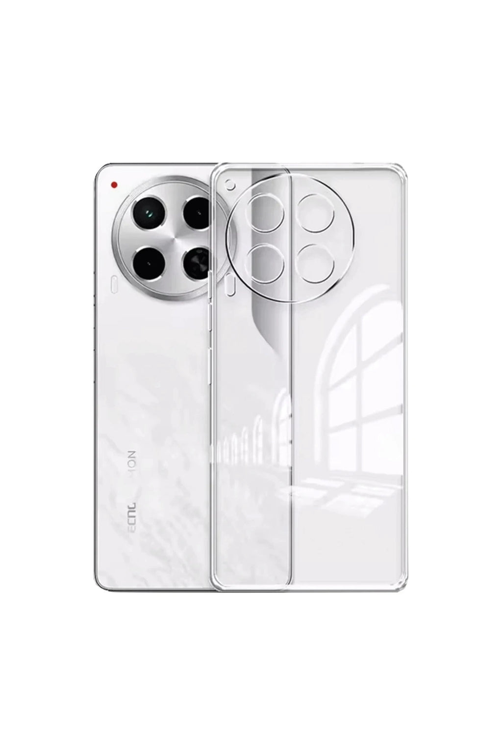 Tecno Camon 30 Uyumlu Kılıf Lüx Şeffaf Silikon