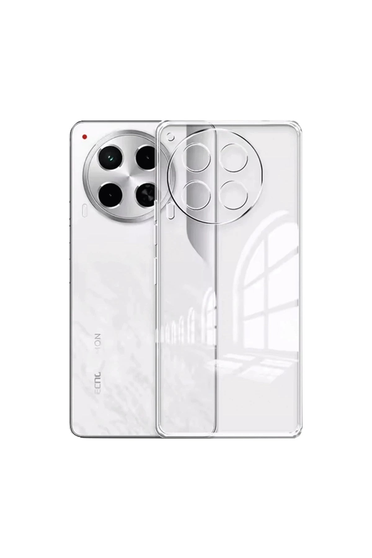 Tecno Camon 30 Uyumlu Kılıf Lüx Şeffaf Silikon