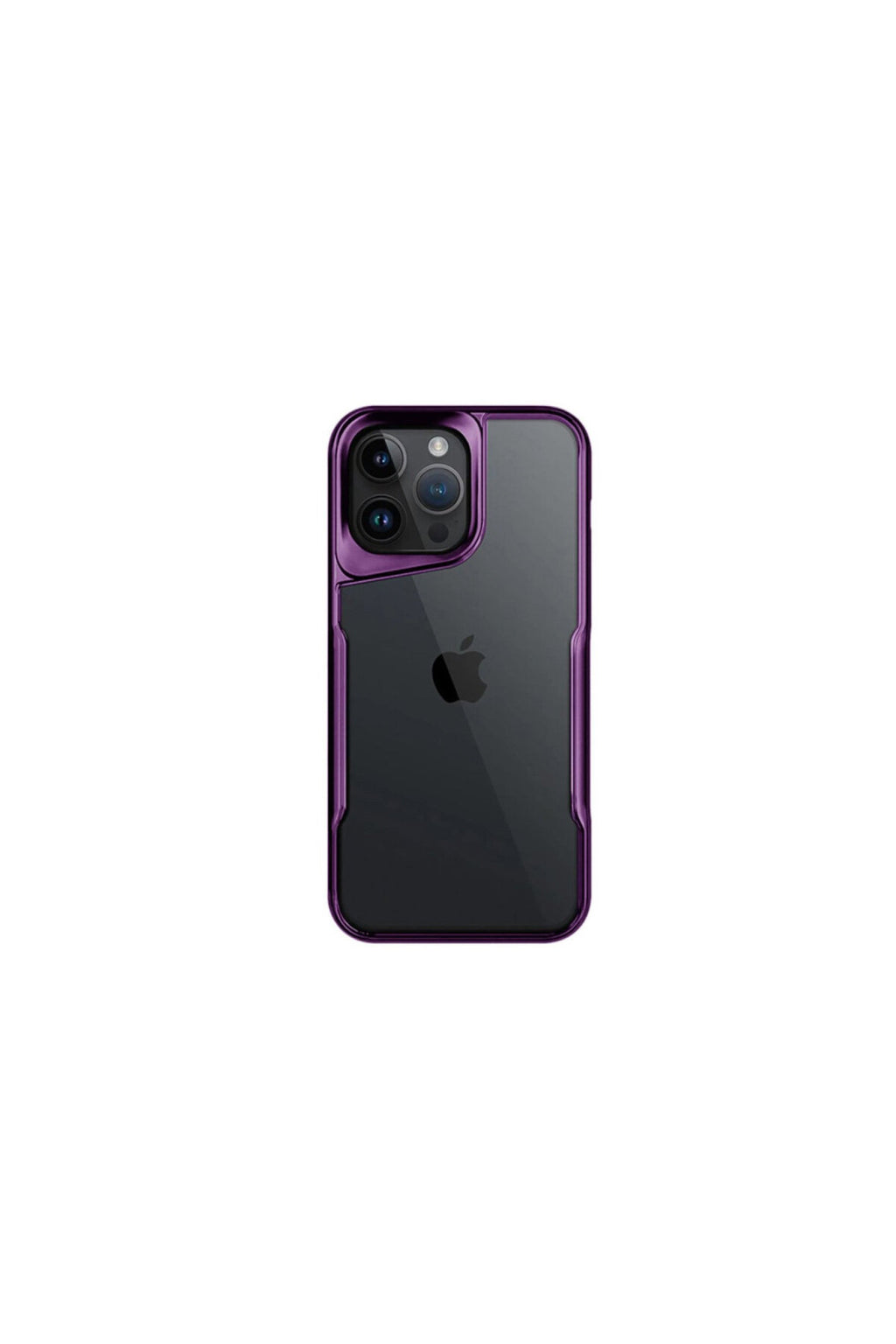 Apple iPhone 16 Pro Max Uyumlu Kılıf Boyi Silikon Kapak - Derin Mor
