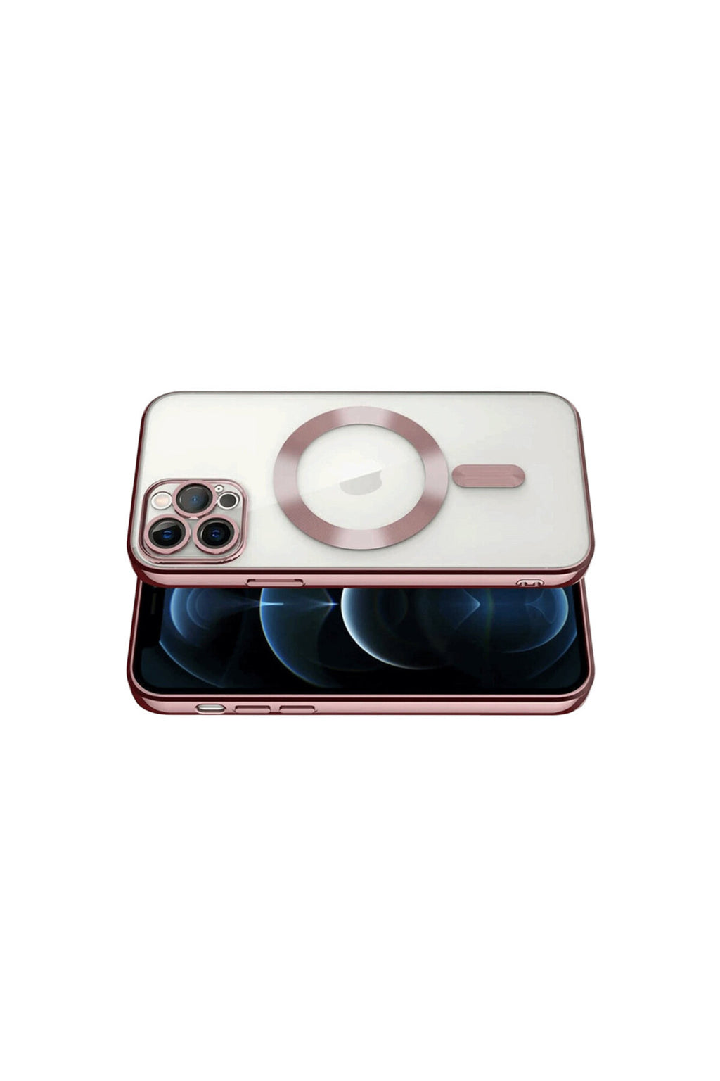 Apple iPhone 13 Pro Uyumlu Kılıf Kross Magneticsafe Kapak - Rose