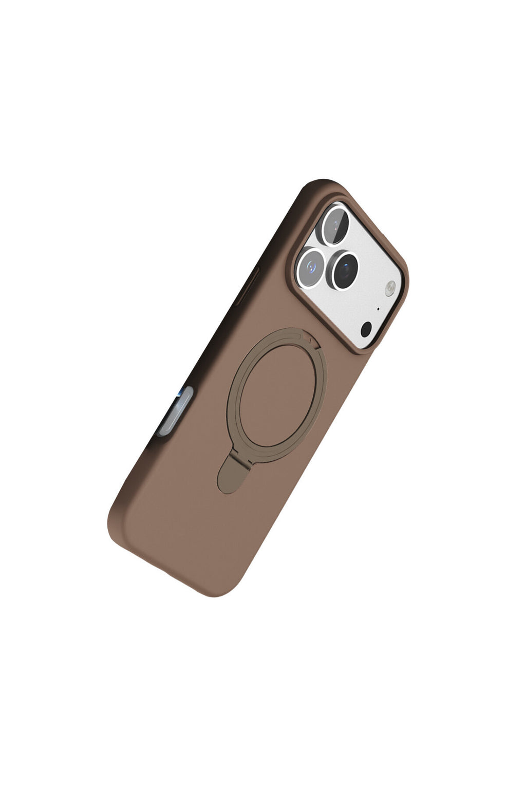 Apple iPhone 17 Pro Max Uyumlu Regal Magsafe Standlı Kapak - Çöl Titanyum