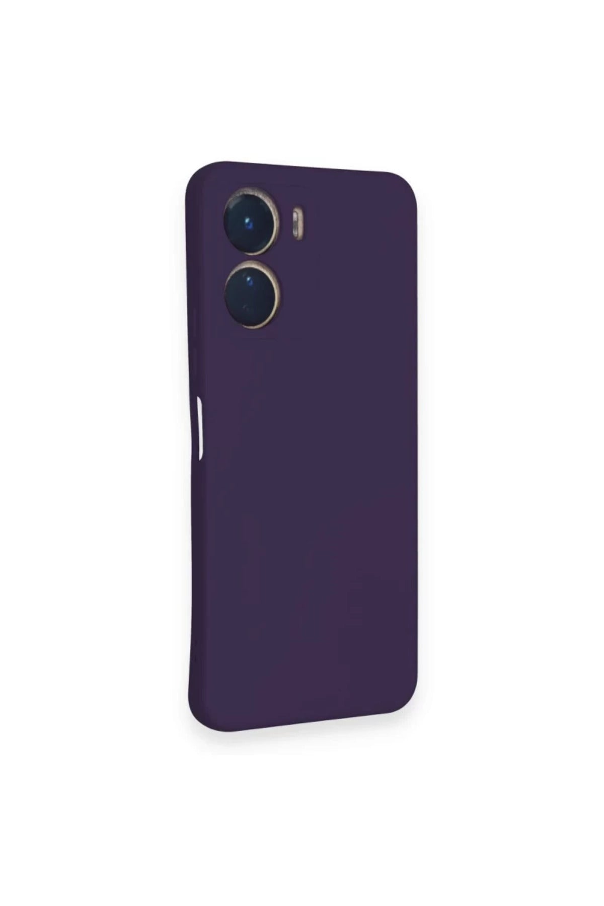 Vivo Y16 Uyumlu Kılıf Nano içi Kadife Silikon - Mor