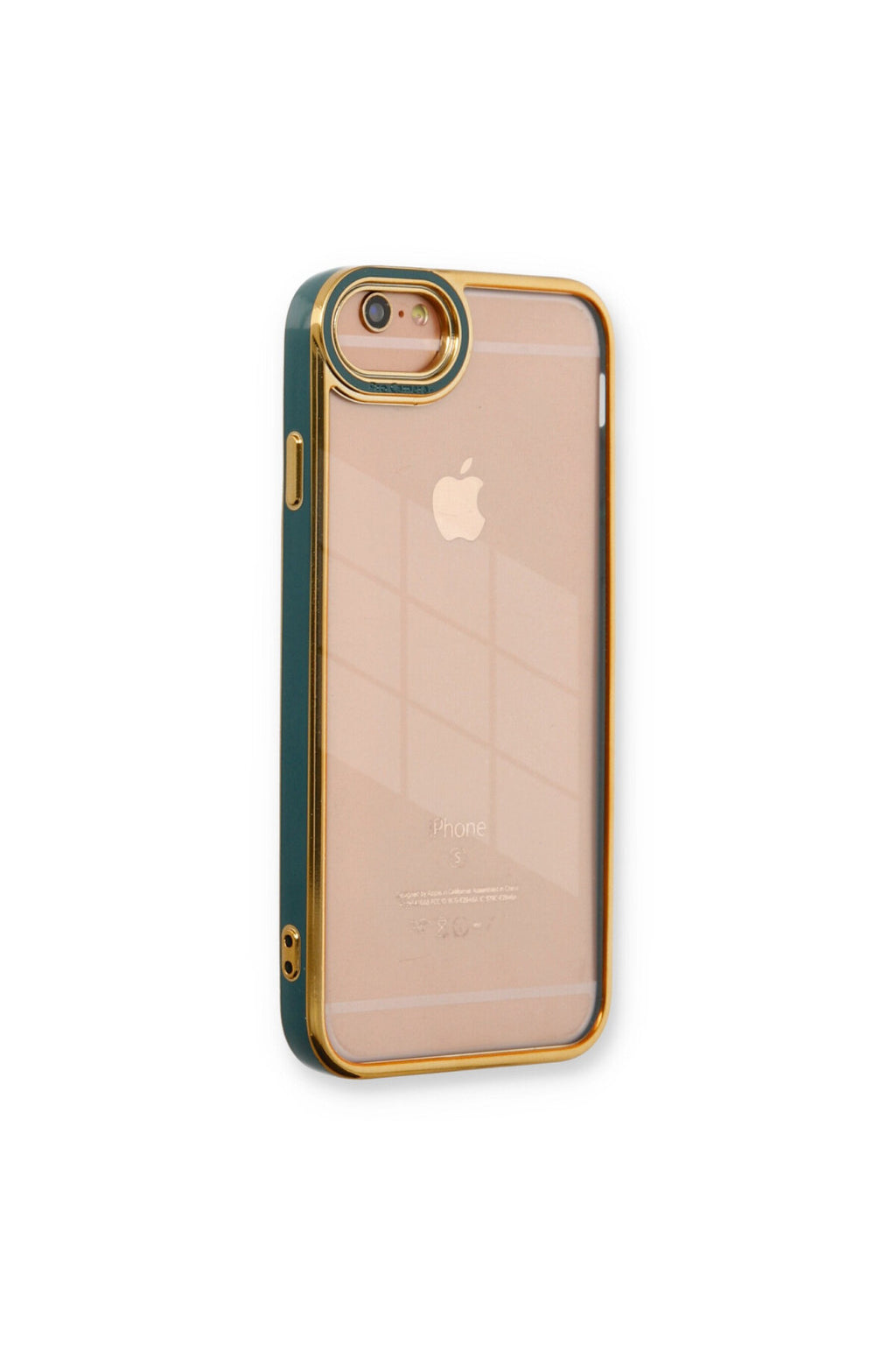 Apple iPhone 6 Uyumlu Kılıf Liva Lens Silikon - Yeşil