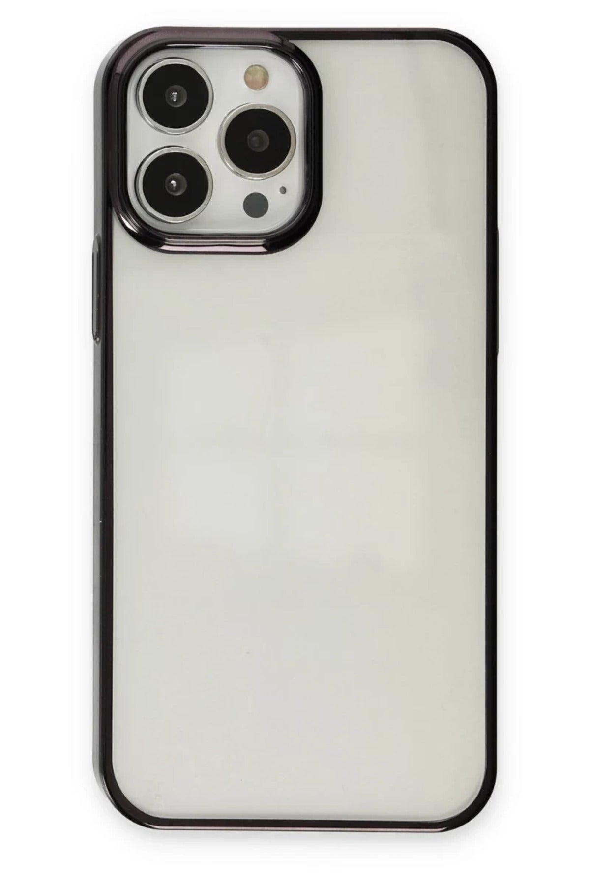 Apple iPhone 14 Pro Uyumlu Kılıf Element Silikon - Siyah