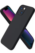 Apple iPhone 13 Mini Uyumlu Kılıf First Silikon - Siyah