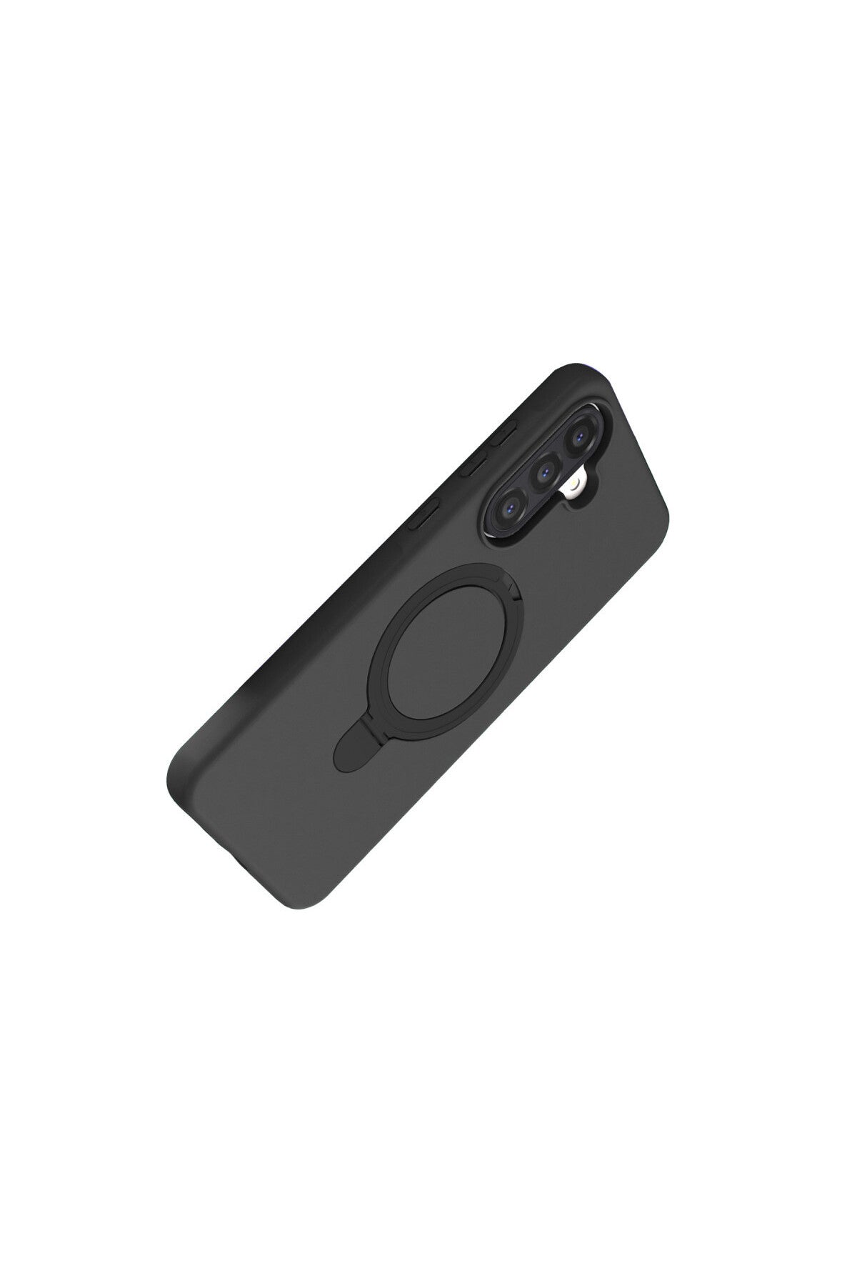 Samsung Galaxy A56 Uyumlu Regal Magsafe Standlı Kapak - Siyah