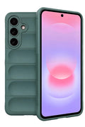 Samsung Galaxy A57 5G Uyumlu Optimum Silikon - Koyu Yeşil