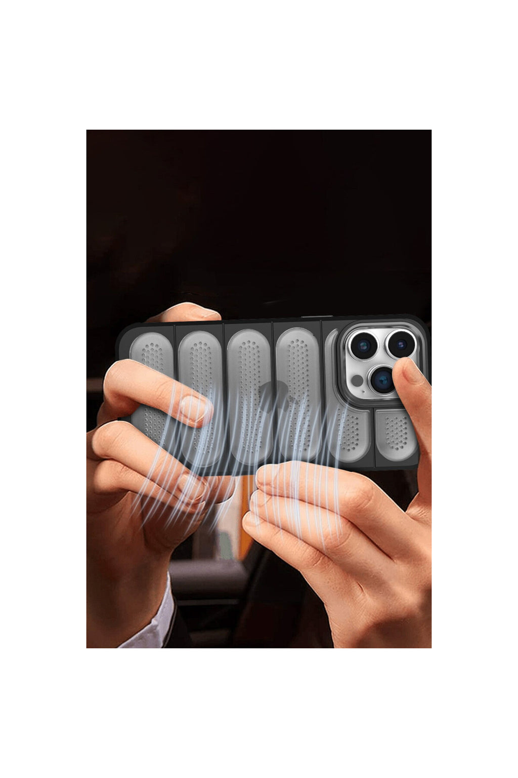 Apple iPhone 15 Pro Max Uyumlu Kılıf Airmax Silikon Kapak - Pembe