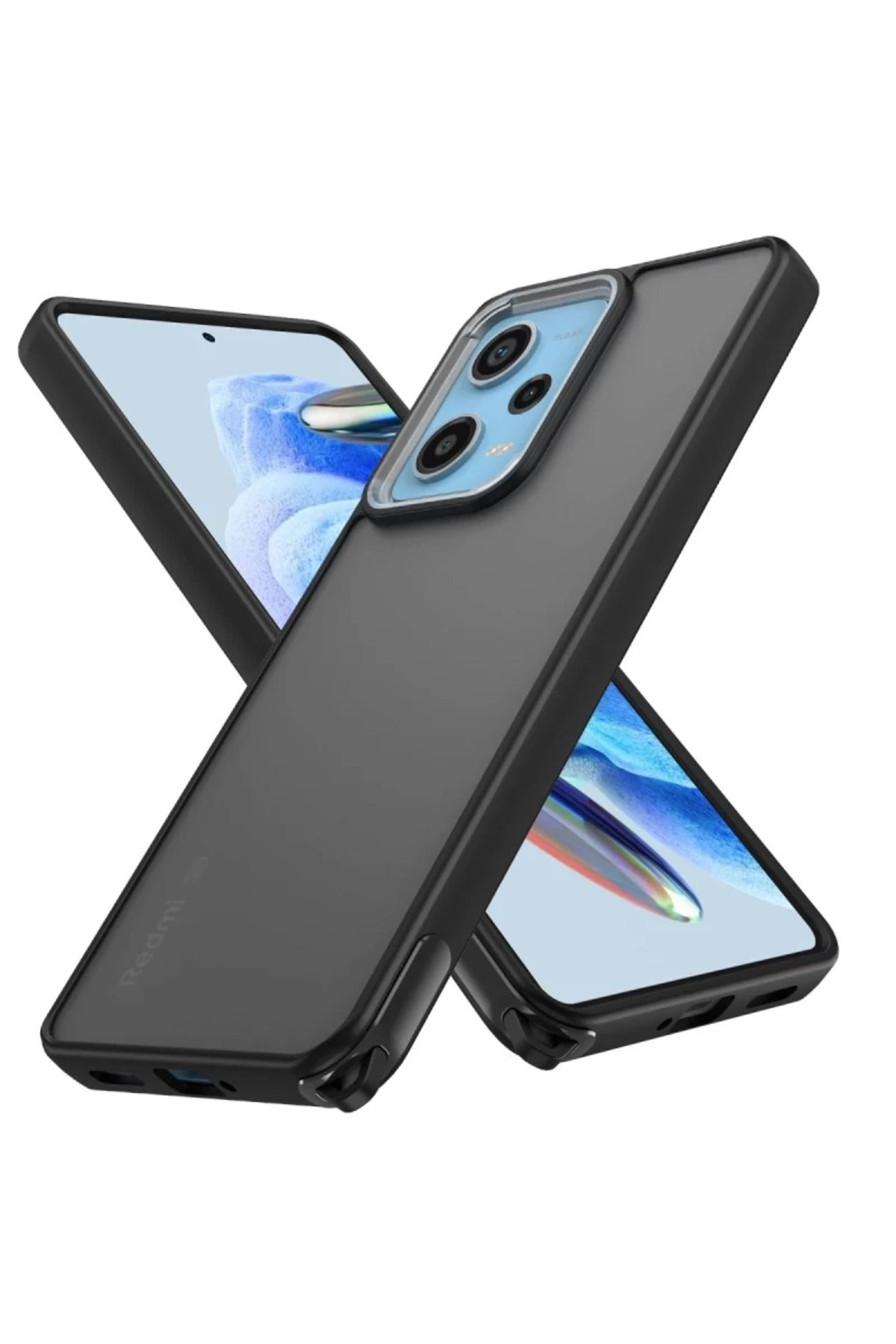 Xiaomi Redmi 13 4G Uyumlu Kılıf Elegant Kapak - Siyah