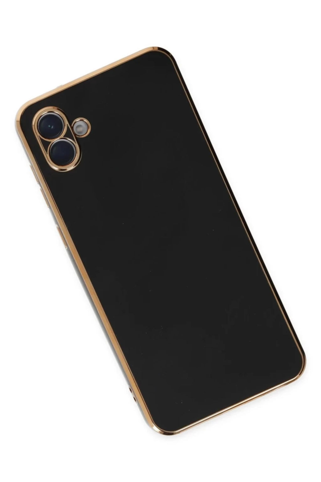 Samsung Galaxy A04 Uyumlu Kılıf Volet Silikon - Siyah