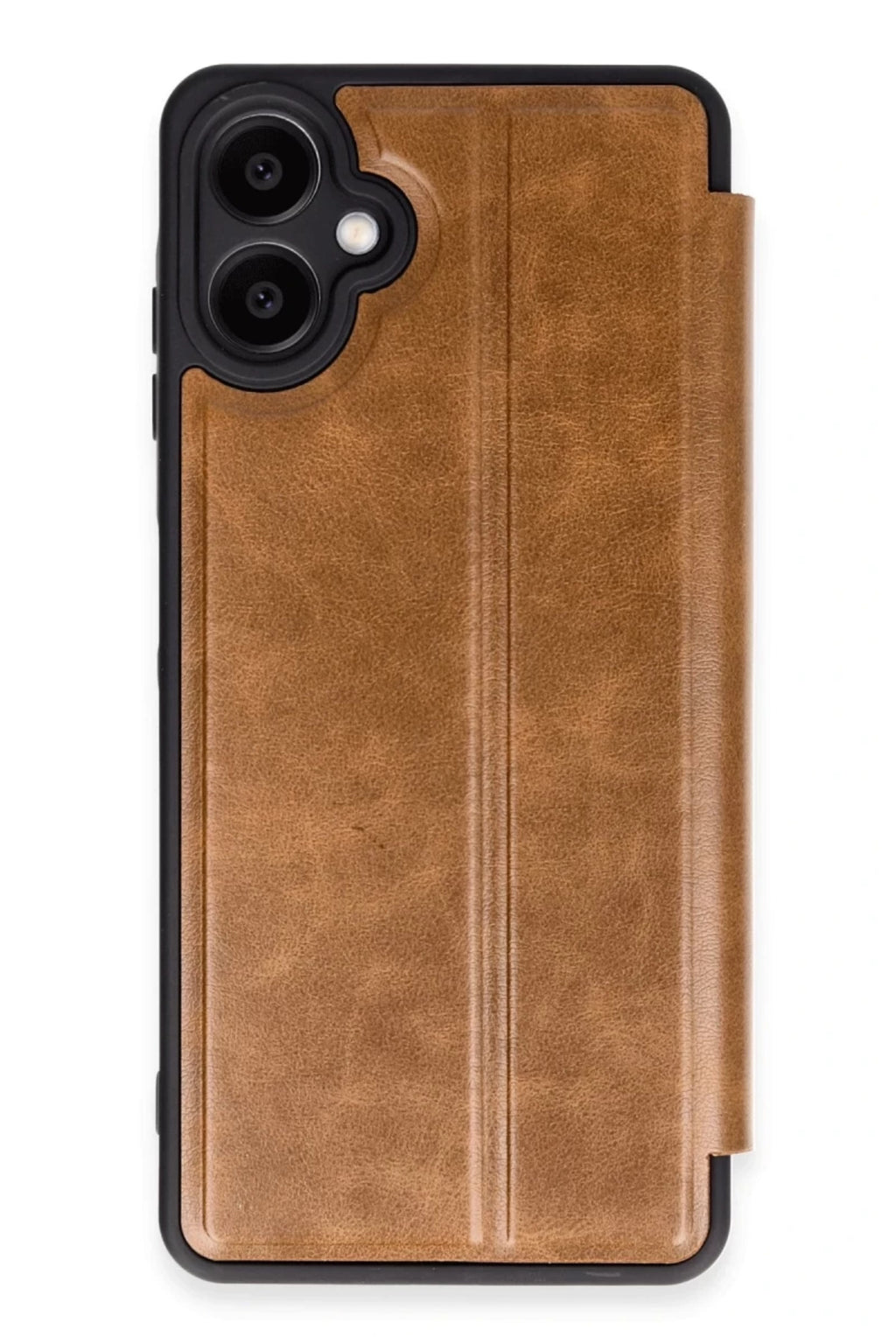 Samsung Galaxy A06 Uyumlu Kılıf Flip Cover - Taba