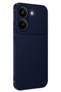 Xiaomi Poco X8 Pro Uyumlu Auto Focus Karbon Kapak - Lacivert