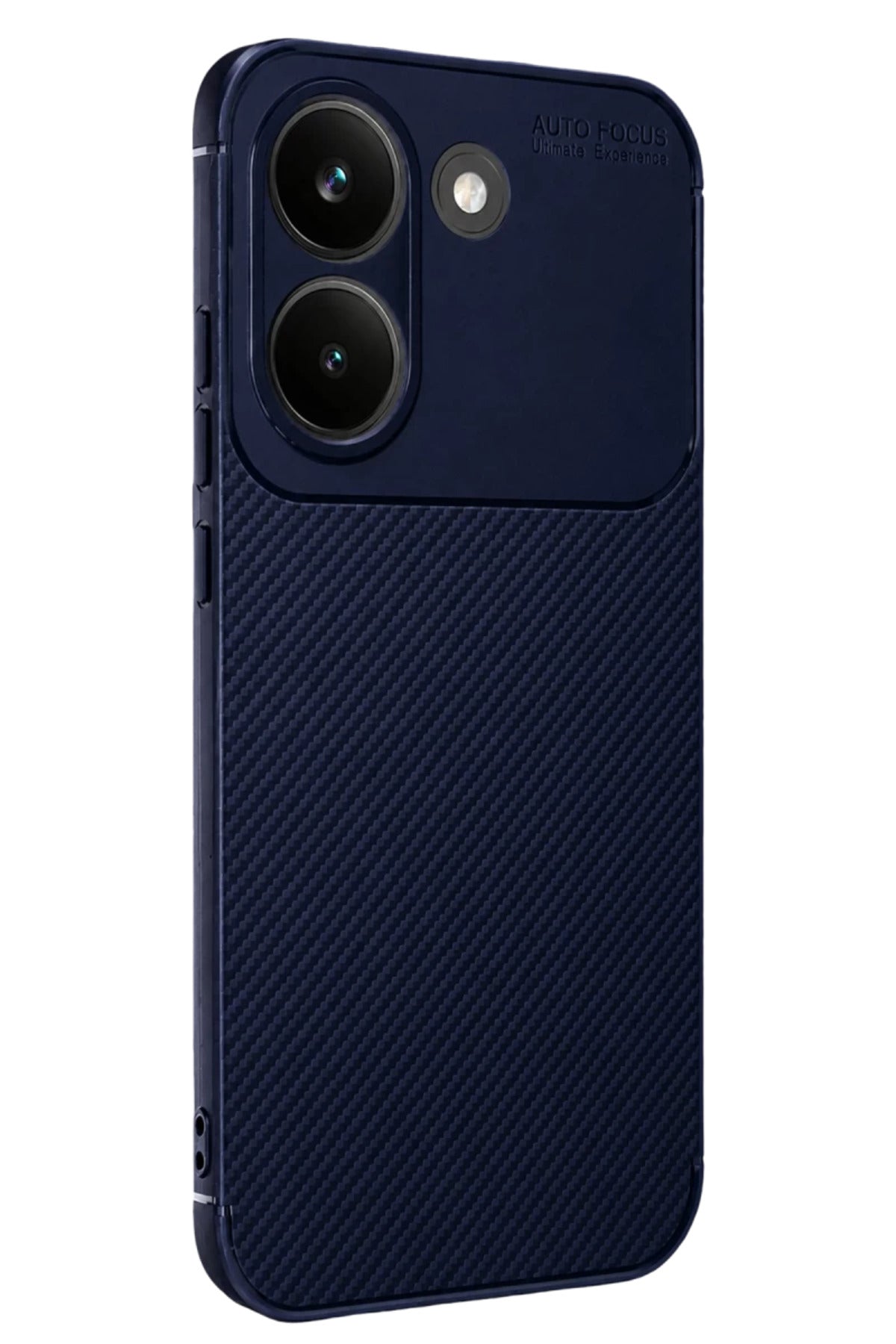 Xiaomi Poco X8 Pro Uyumlu Auto Focus Karbon Kapak - Lacivert