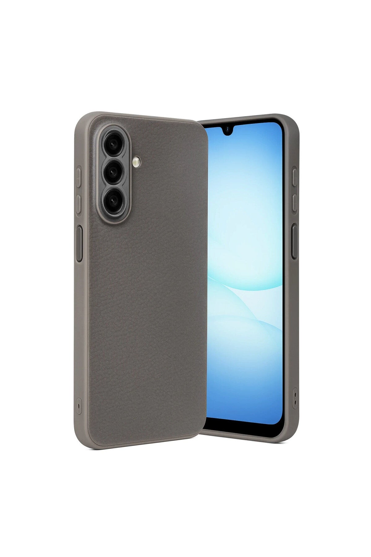 Samsung Galaxy A57 5G Uyumlu Thermax Silikon Kılıf - Gri