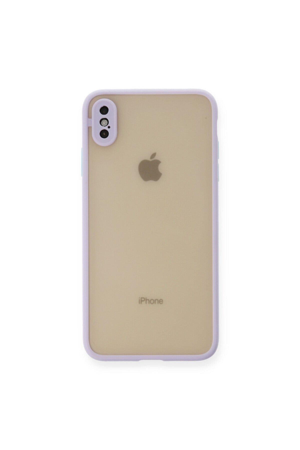 Apple iPhone X Uyumlu Kılıf Montreal Silikon Kapak - Mor