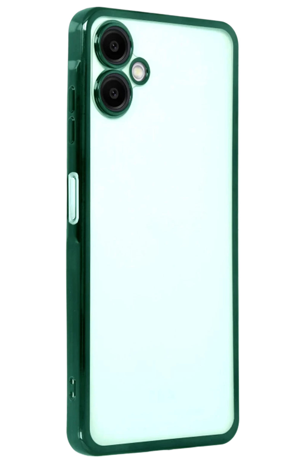 Samsung Galaxy A07 4G Uyumlu Lensli Silikon - Yeşil